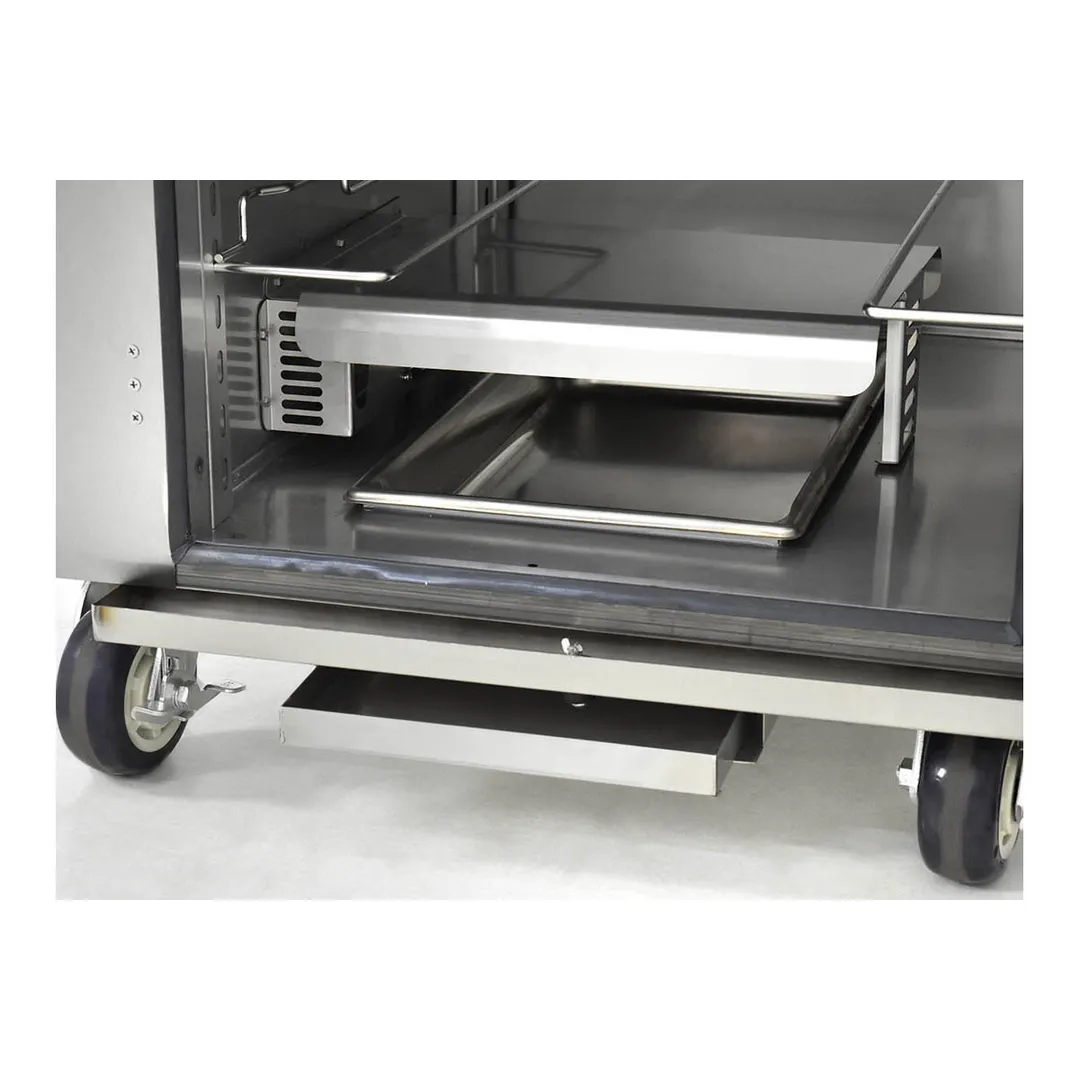 FWE PHU-12P Mobile Full Height İnsulated Heated/Proofing Cabinet (2) Stainless Steel Doors 1 section w/1 compartment