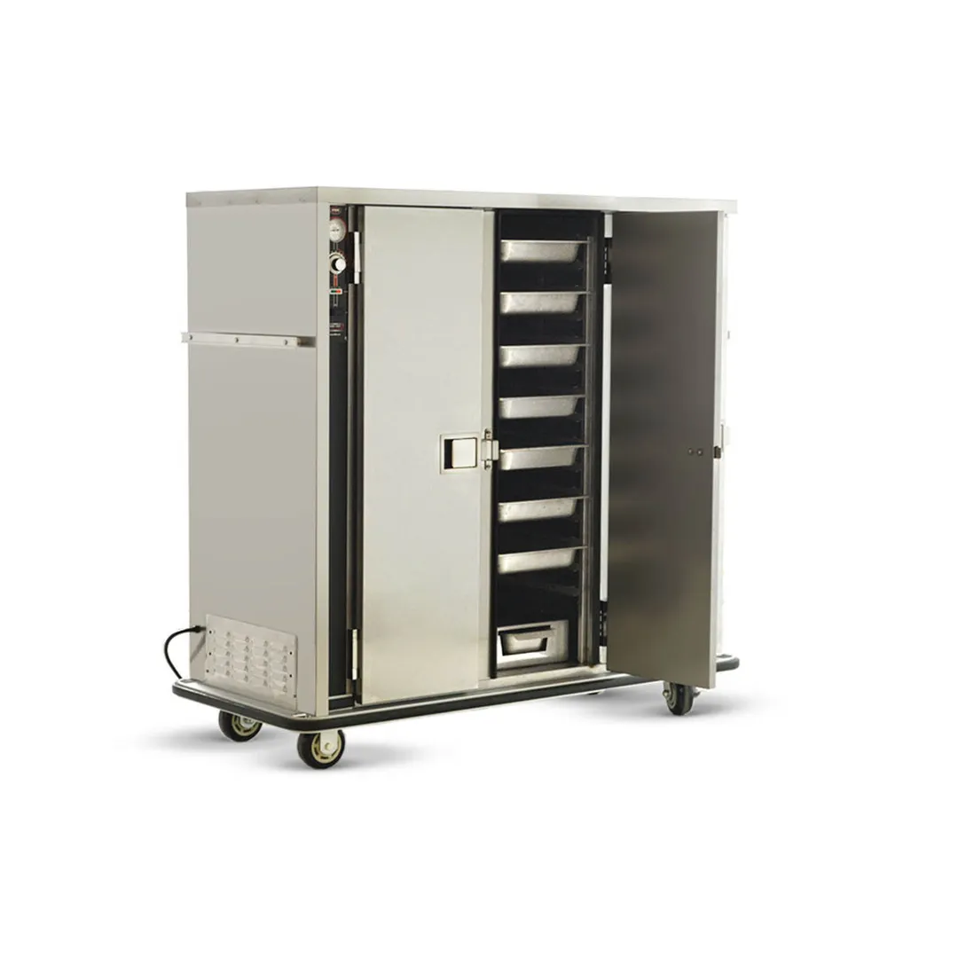 FWE PS-1220-45 3-Door "Full Height" Heated Holding Cabinet, 45-Pan Capacity, Stainless Steel, Humi-Temp System