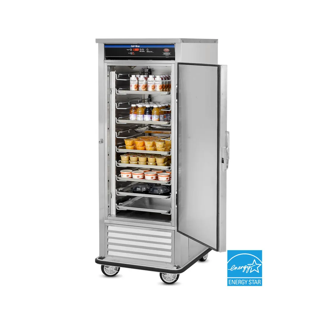 FWE R-30 1-Section 1-Door Refrigerated Holding Cabinet, 10 18" x 26" Pans, 33°F‑38°F, 4 Casters