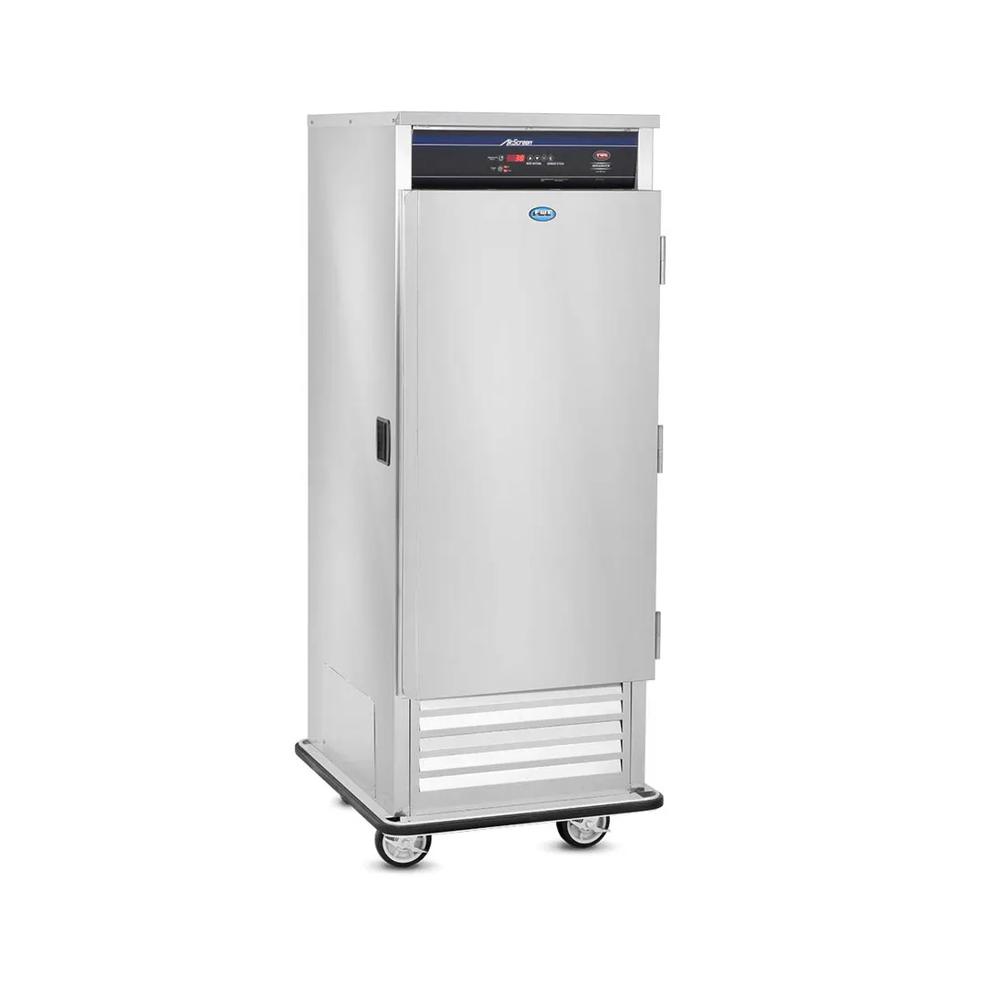 FWE R-AS-10 Solid Door 32" Mobile Air Curtain Refrigerator w/ Solid Door, Maintains Temperature 1-1/2 Hours