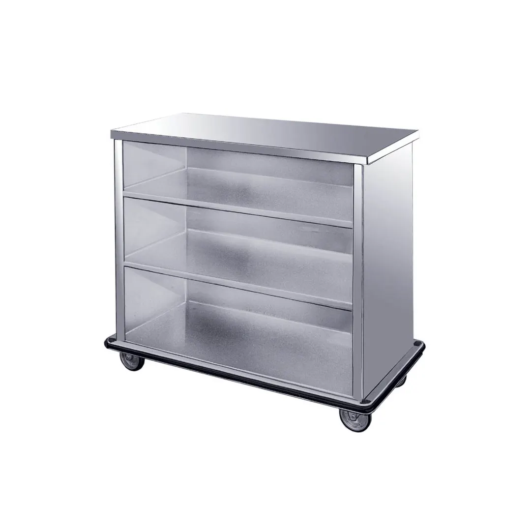 FWE SPSC-6 Weather All Series-69" Portable Back Bar-Stainless Steel Exterior
