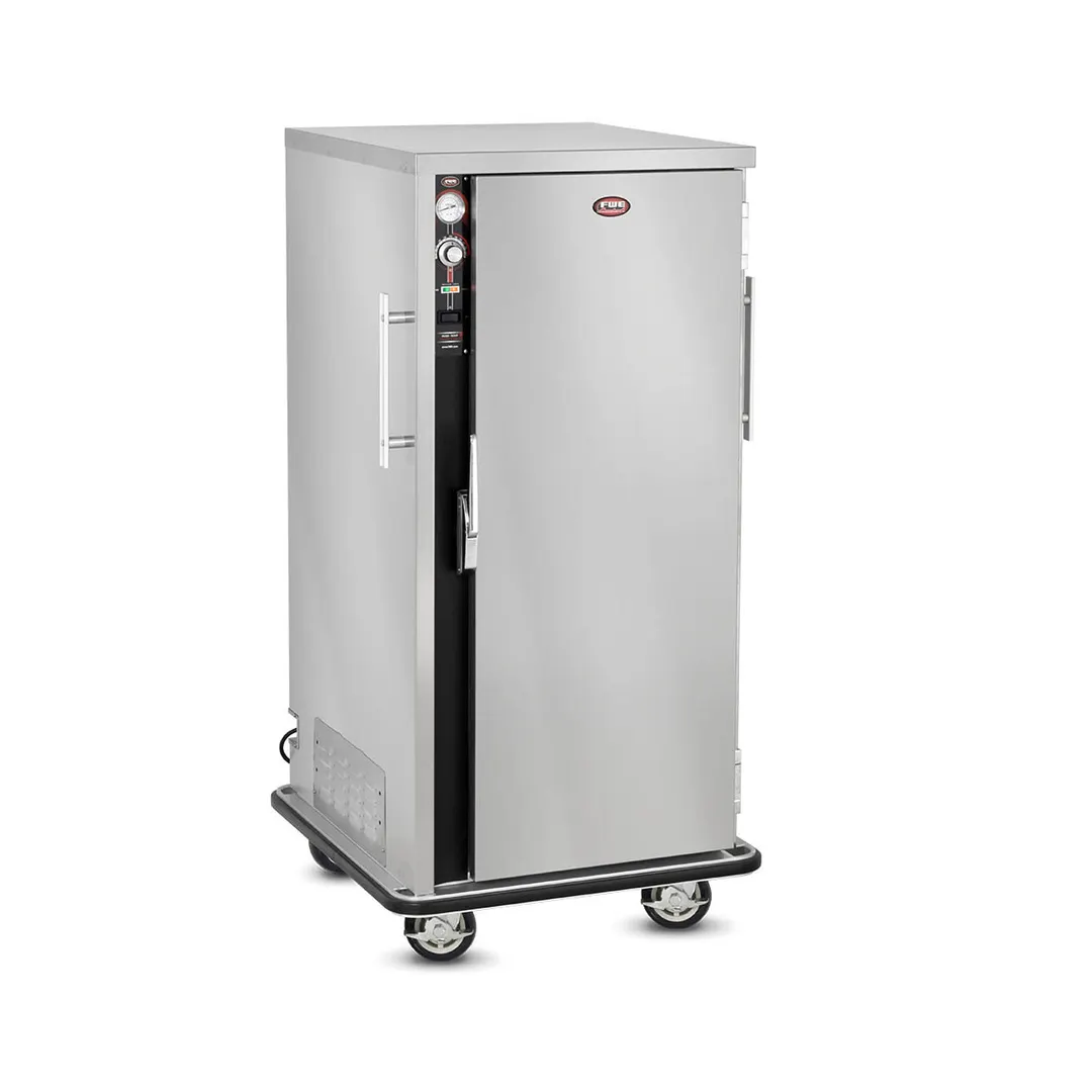 FWE TS-1826-15 1-Section 1-Door Solid Heated Holding Cabinet, Stainless Steel, 55"-60"H, 10 GN 1/1 Capacity