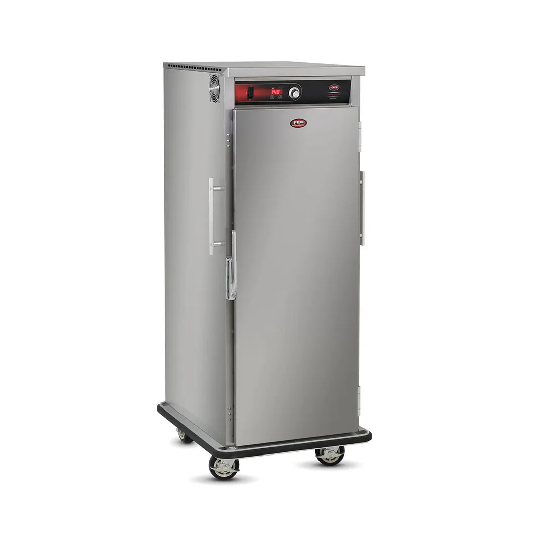 FWE TST-16 1-Section 1-Door Solid Heated Holding Cabinet, 67"-72"H, 11-Pan Capacity, Stainless Steel