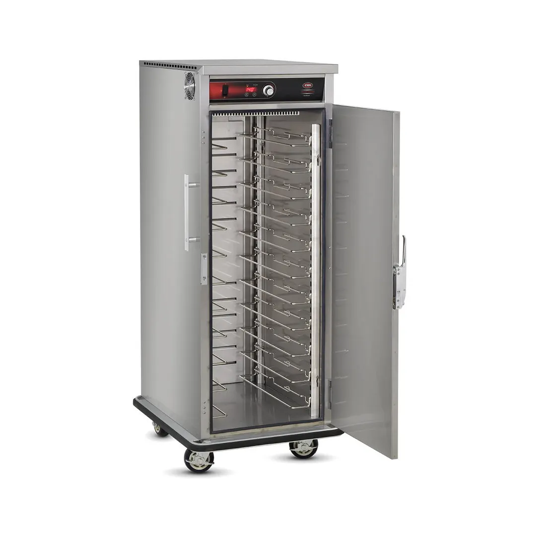 FWE TST-16 1-Section 1-Door Solid Heated Holding Cabinet, 67"-72"H, 11-Pan Capacity, Stainless Steel