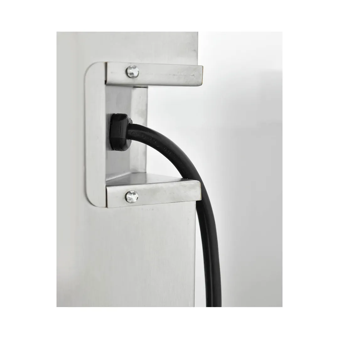 FWE TST-16 1-Section 1-Door Solid Heated Holding Cabinet, 67"-72"H, 11-Pan Capacity, Stainless Steel