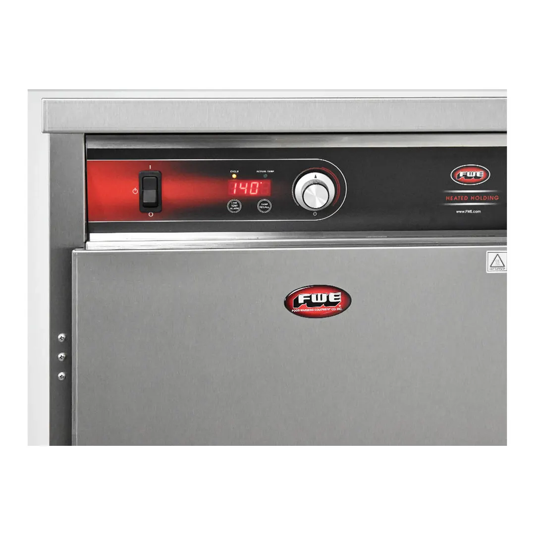 FWE TST-16 1-Section 1-Door Solid Heated Holding Cabinet, 67"-72"H, 11-Pan Capacity, Stainless Steel