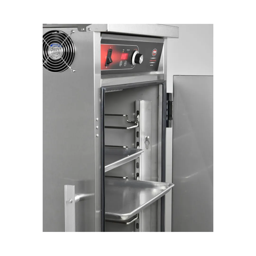 FWE TST-16 1-Section 1-Door Solid Heated Holding Cabinet, 67"-72"H, 11-Pan Capacity, Stainless Steel