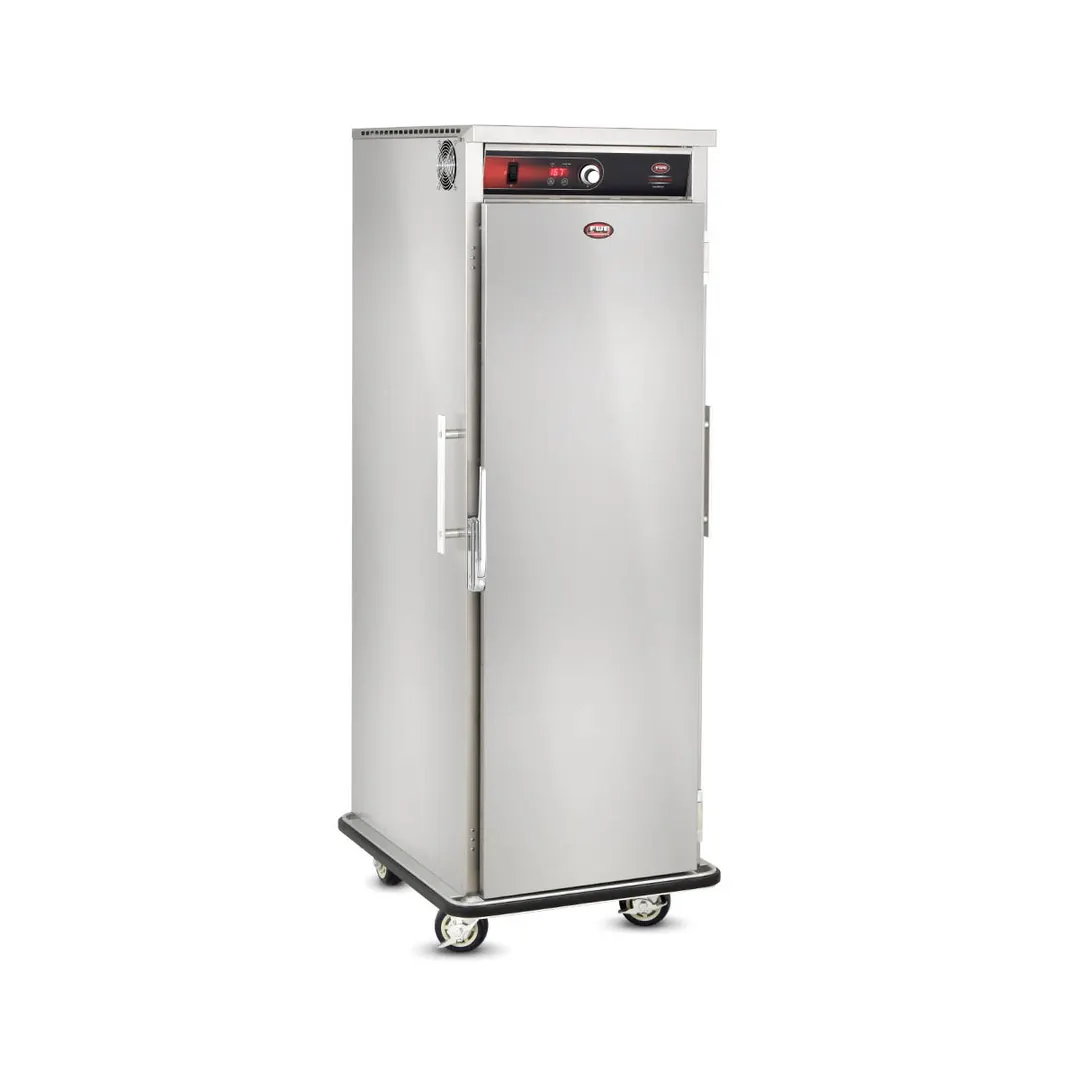FWE TST-19 Heated Holding Cabinet, 1-Door, Solid Door, 13 Tray Slides, 73"-78" Height, Stainless Steel