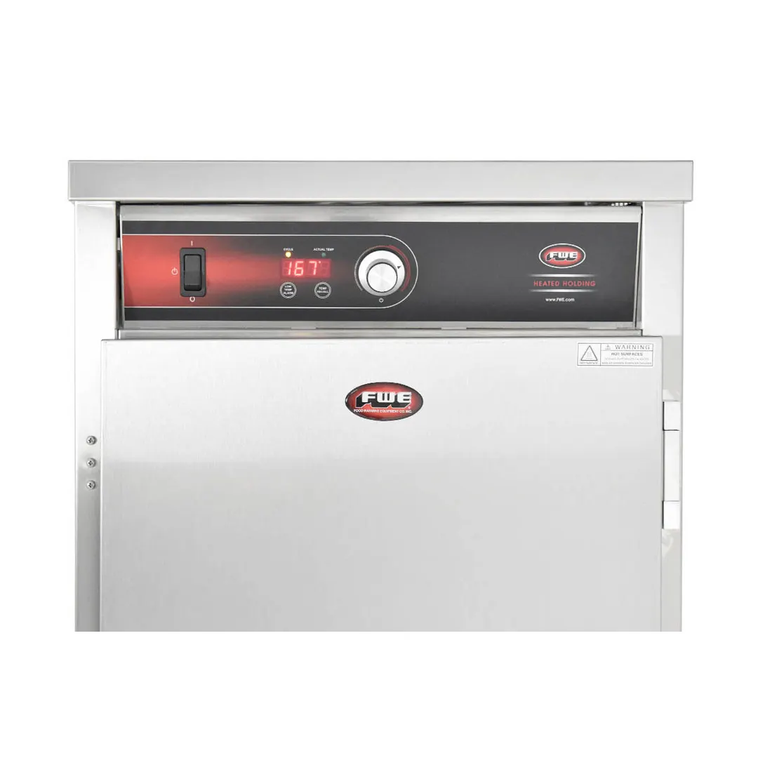 FWE TST-19 Heated Holding Cabinet, 1-Door, Solid Door, 13 Tray Slides, 73"-78" Height, Stainless Steel