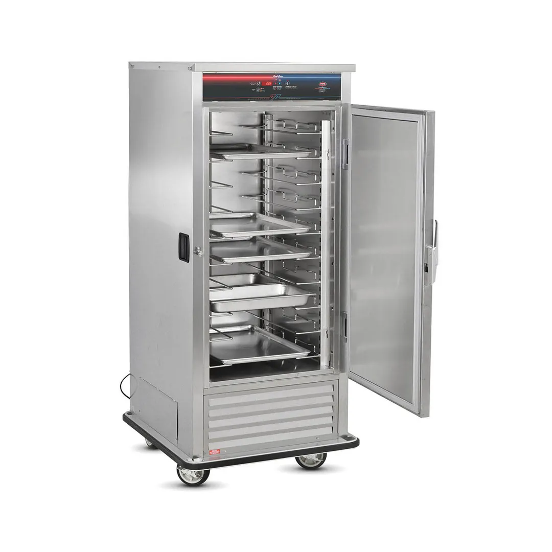 FWE UHRS-10 33" 1-Door Solid Dual Temp Holding Cabinet, 10 18"x26" Pans, Stainless Steel, 1/4 HP