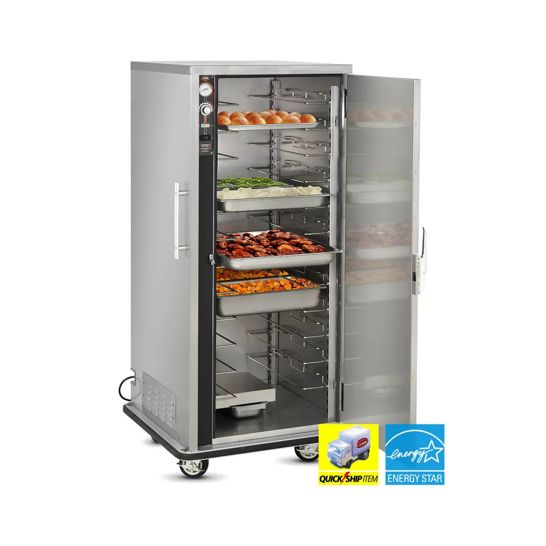 FWE UHS-12 Heated Holding Cabinet, 1-Section, 1-Door, Stainless Steel, 12 Trays, Humi-Temp System