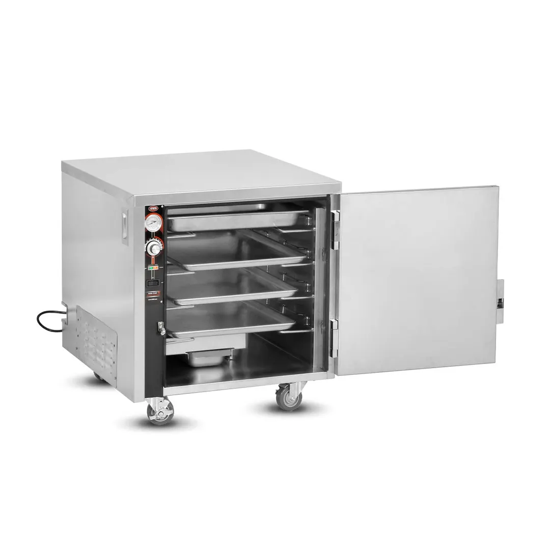 FWE UHS-4 1-Section 1-Door Heated Holding Cabinet, 31"-36" Height, Stainless Steel, 4×18"x26" or 8×12"x20" Pan Capacity