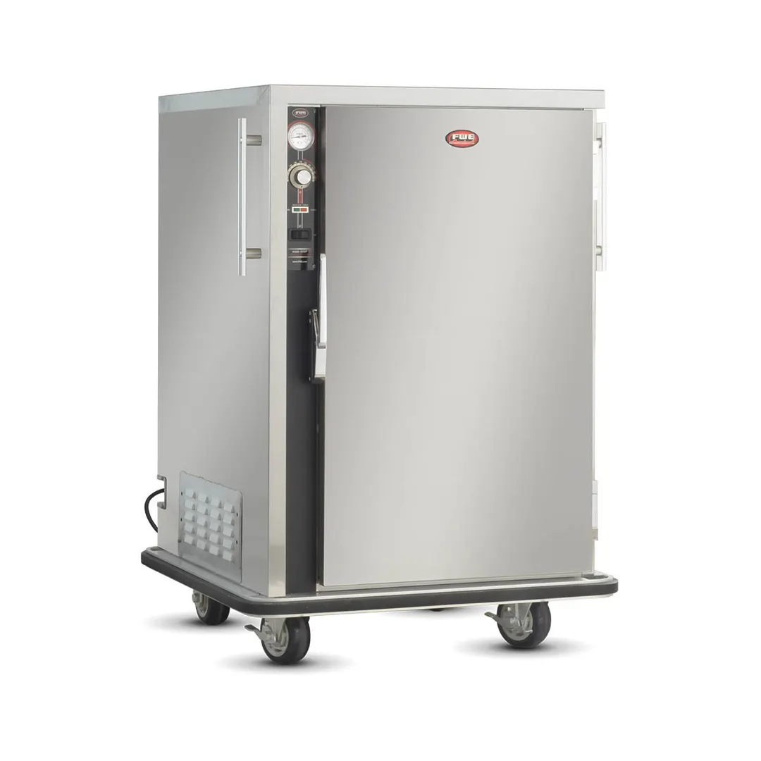 FWE UHS-7 Heated Holding Cabinet, 1-Section, 1-Door, Solid Door, 7×18"x26" or 14×12"x20" Capacity, Stainless Steel