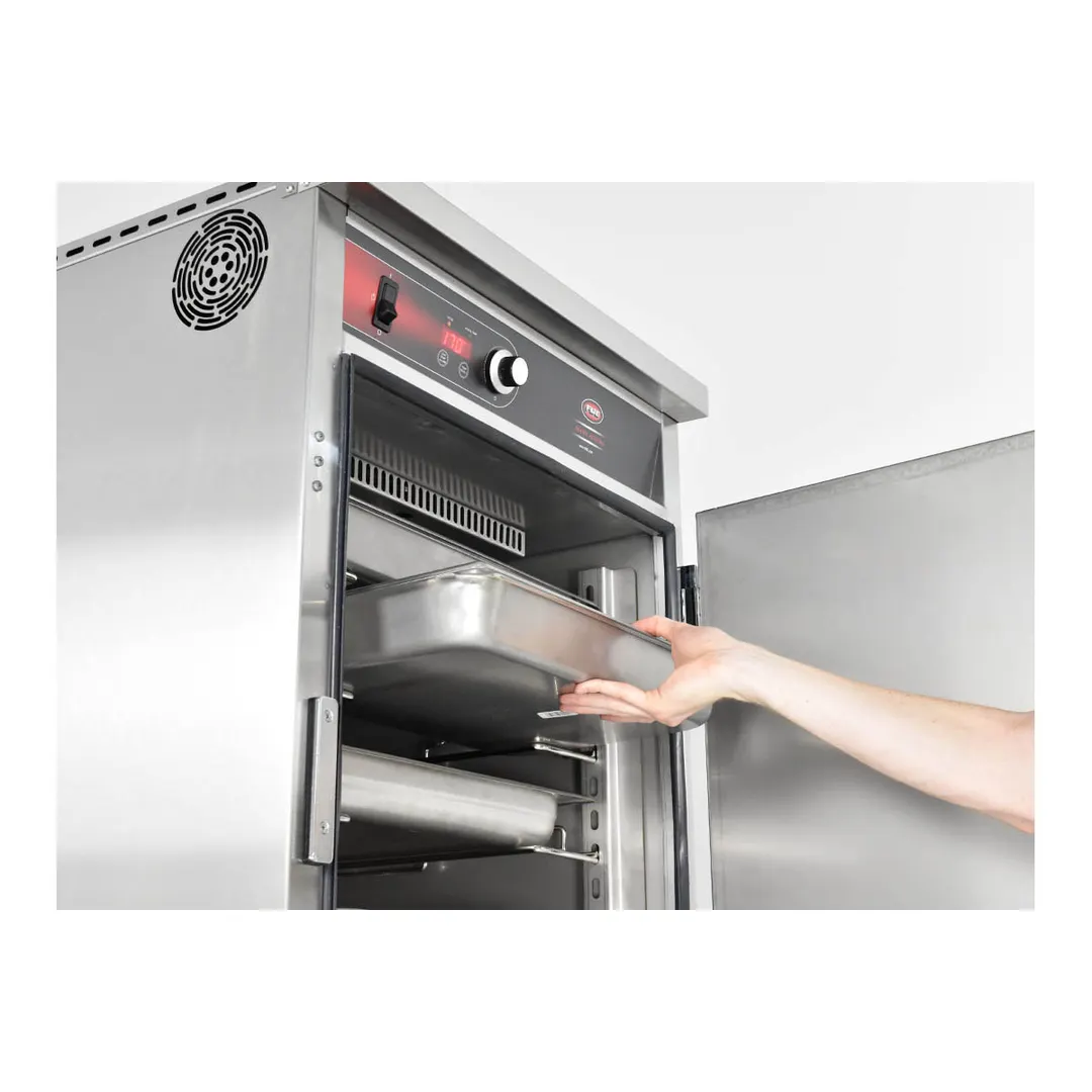 FWE UHST-13 Heated Holding Cabinet, 1-Door, Solid Door, 13-Pan (18"x26") Capacity, Stainless Steel, ENERGY STAR®