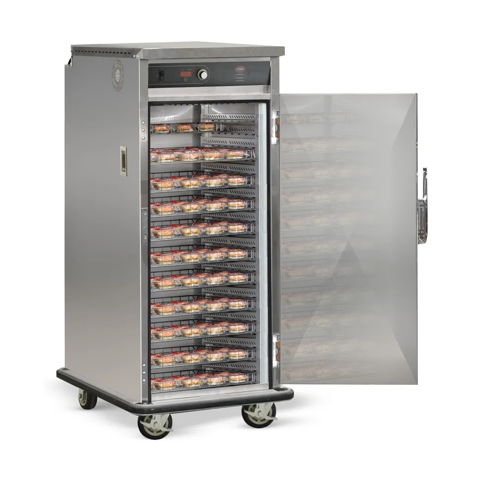 FWE UHST-22-B 1-Section Heated Holding Cabinet, Solid Door, 22/11 Pan Capacity, Stainless Steel, Top-Mount Heat, 61"-66" Height