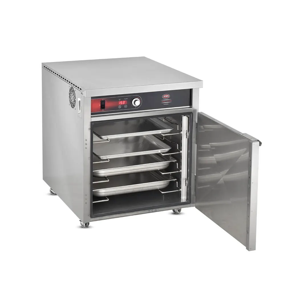 FWE UHST-4 Heated Holding Cabinet, 1-Section, 1-Door, Solid Door, Stainless Steel, 31"-36"H, 4 x 18"x26" or 8 x 12"x20" Pan Capacity