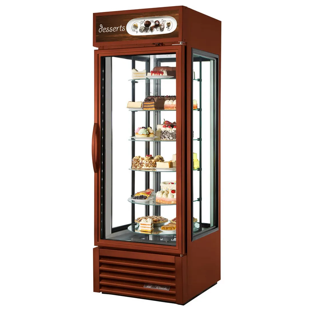 True G4SM-23RGS-HC~TSL01 28" Glass Refrigerated Bakery Display Case