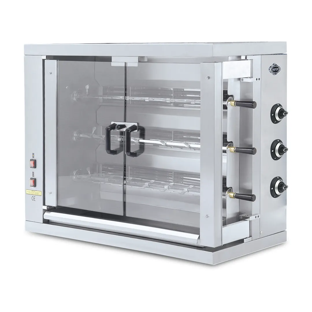 Pegasus CR-3E Chicken Rotisserie, Electric, Countertop, 3 Spits by Galaxy Group