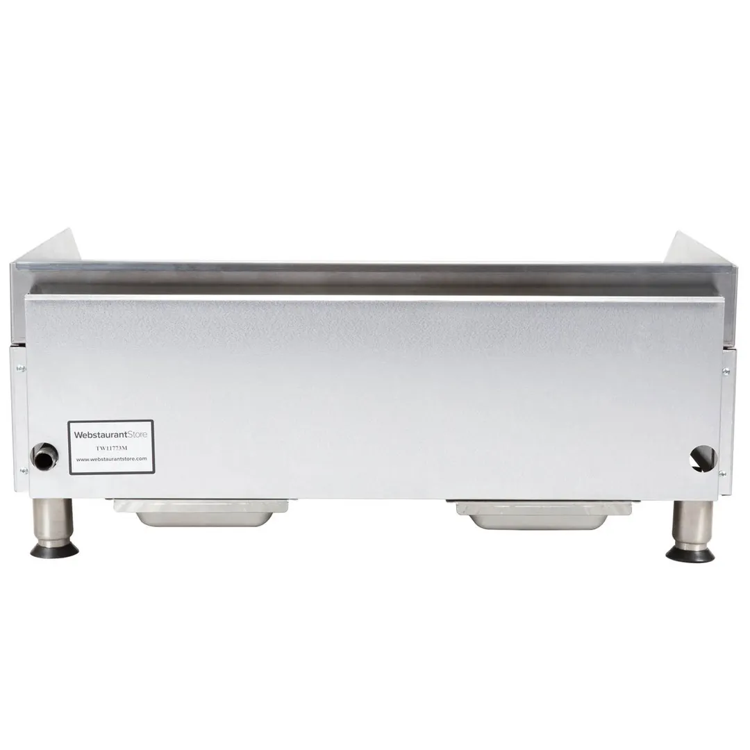 APW Wyott GCB-36S 36" Countertop Gas Radiant Charbroiler w/ (3) Burners, 90.000 BTU