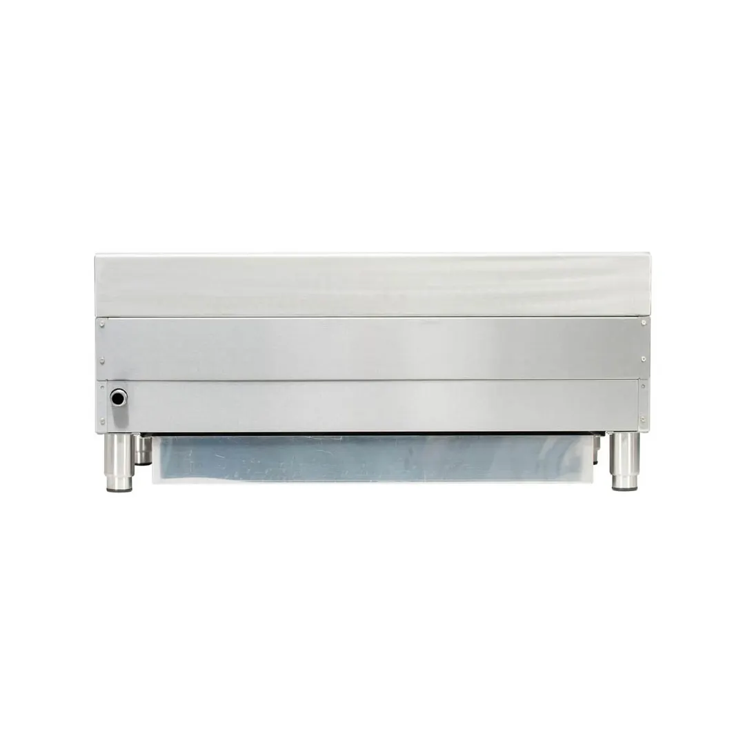 Globe GCB36G-RK 36" Countertop Gas Lava Rock Charbroiler w/ (3) Burners, 120.000 BTU