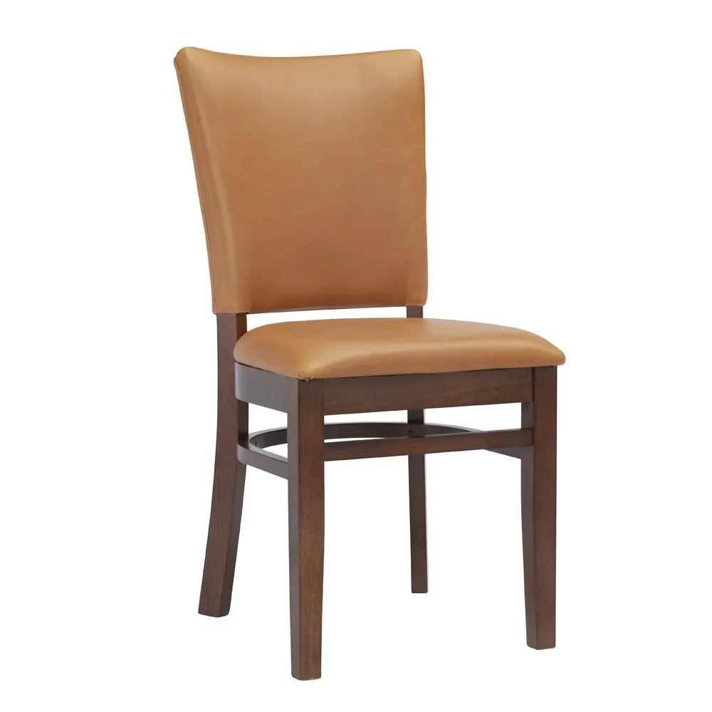 G & A 4657PS Indoor Concord Side Chair with Upholstered Padded Back and Padded Seat