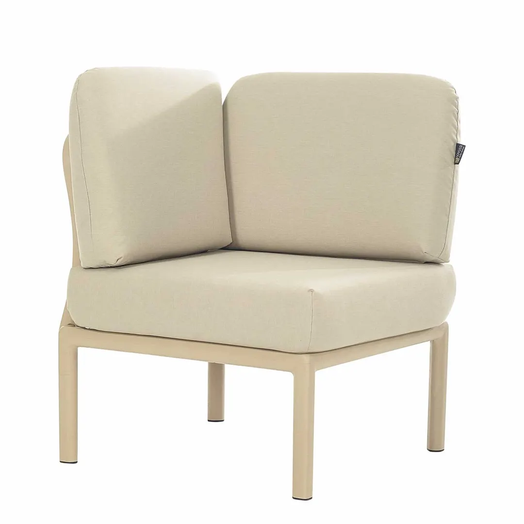 G & A 8603 Eden Lounge Corner Seat, Resin Frame, Indoor/Outdoor Use