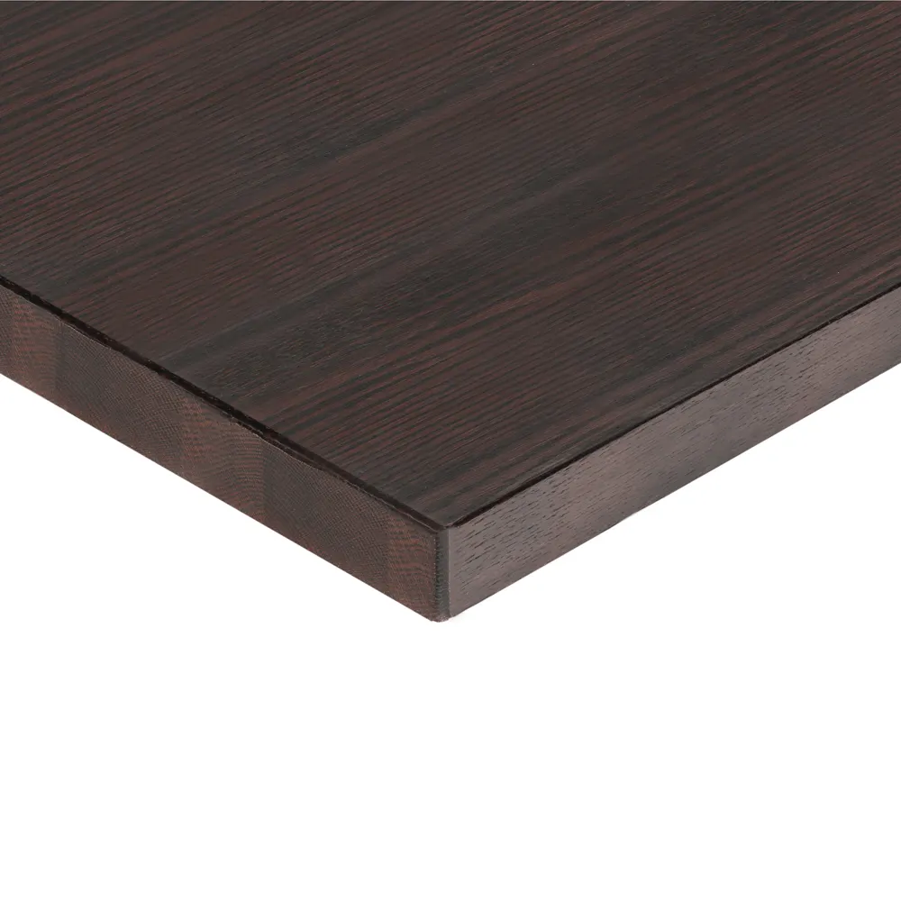 G & A PRO3084-QUICKSHIP 30x84 Rectangular Solid Oak Wood Table Top, 1.75 Thick, Walnut Finish