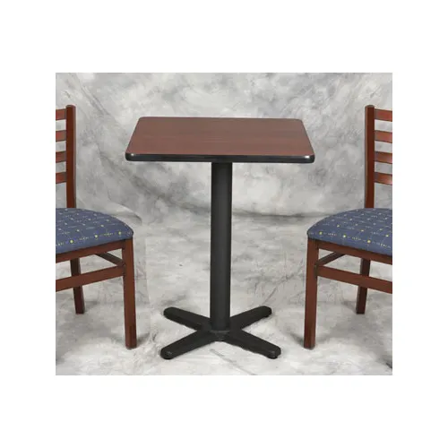 G & A T51 T Series Drop Leaf Table Top, Square-to-Round, 36x36, 1 Laminate, T-Mold Edge