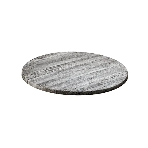 G & A WZ36 Werzalit Round 36" Dia Table Top, 1" Thick, Indoor/Outdoor, Weather & UV-Resistant