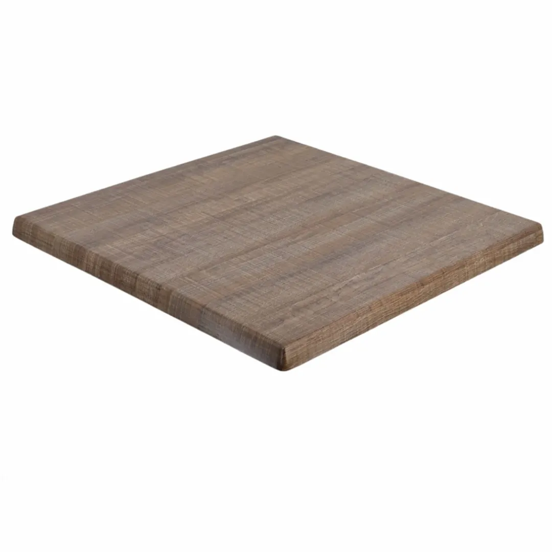 G & A WZ3636 Werzalit Table Top, Square 36 x 36, 1 Thick, Indoor/Outdoor, Weather & UV-Resistant