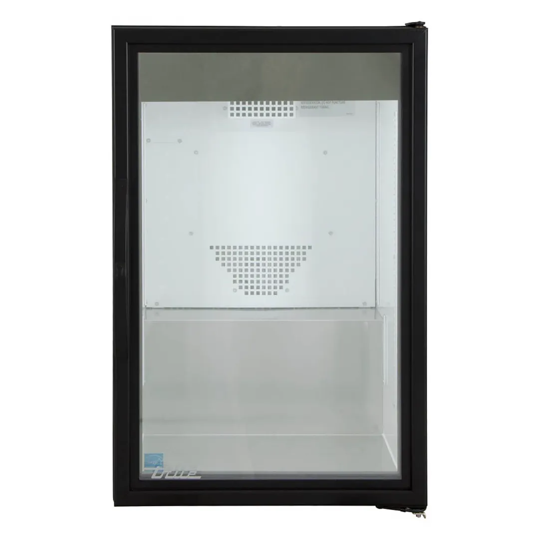 True GDM-07F-HC~TSL01 24" Countertop Swing Glass Door Freezer in White, 1/4 hp