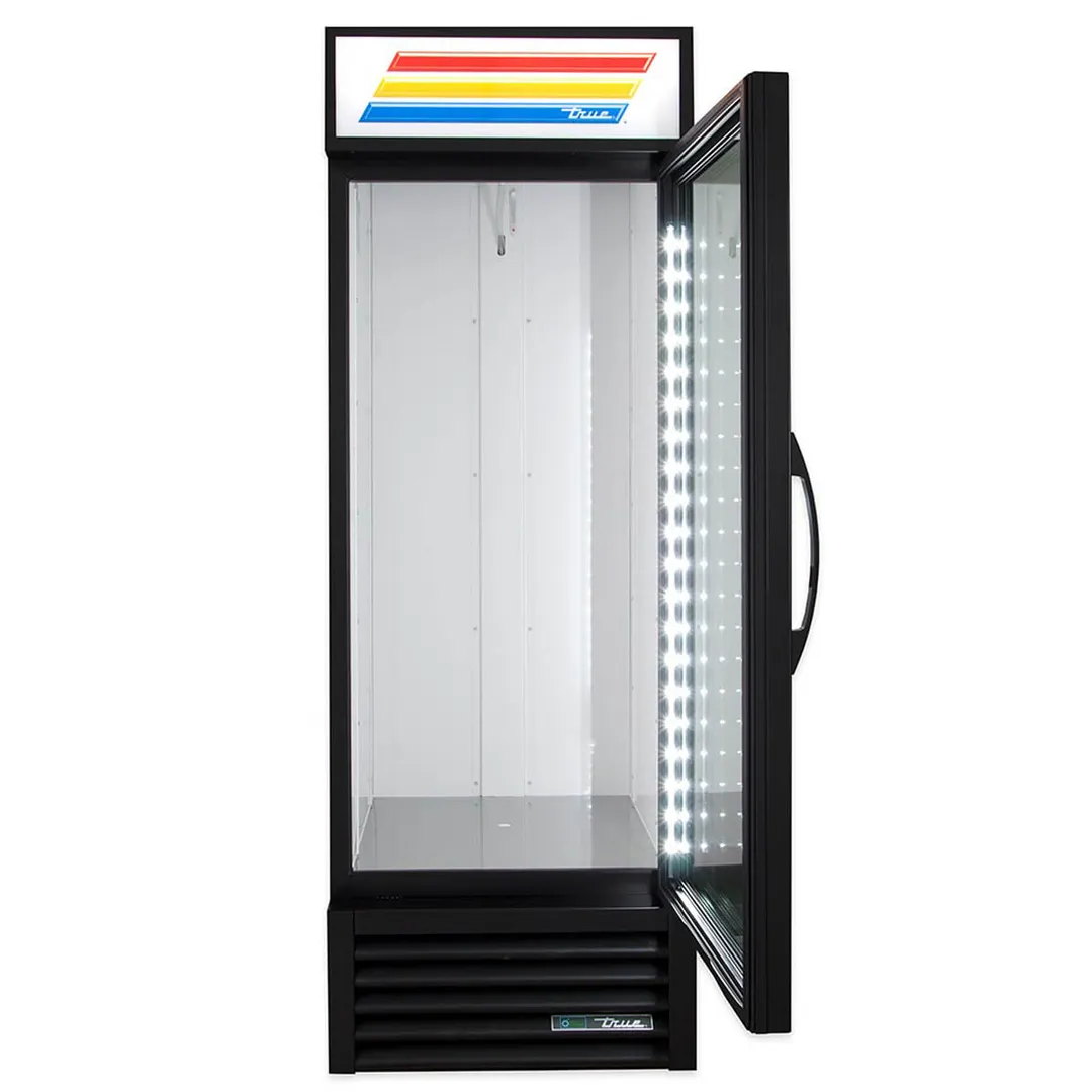 True GDM-23-HC~TSL01 27" 1-Section Glass Swing Door Refrigerated Merchandiser, 23 Cu. Ft.