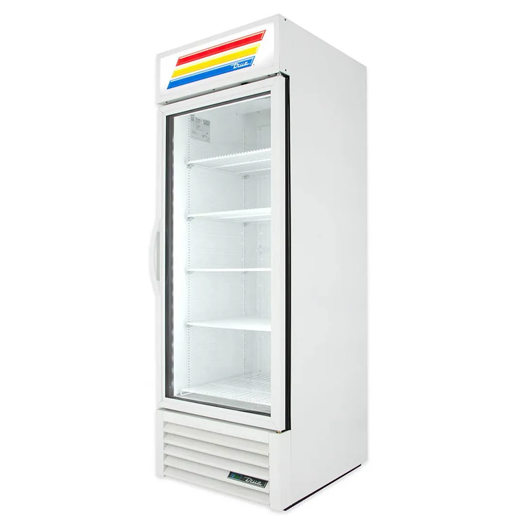True GDM-23F-HC~TSL01 27" 1 Glass Door Merchandiser Freezer in White