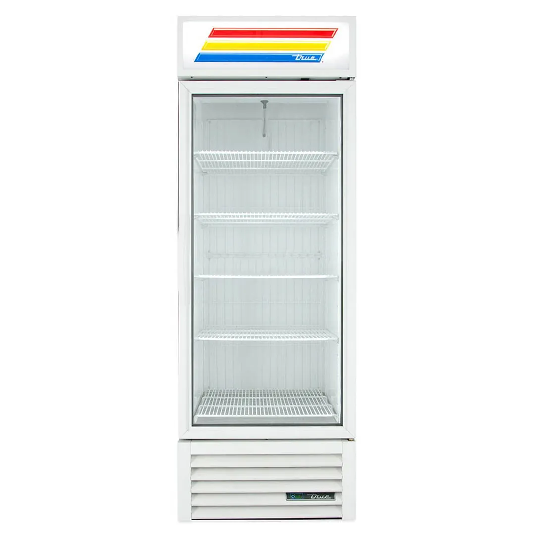 True GDM-23F-HC~TSL01 27" 1 Glass Door Merchandiser Freezer in White