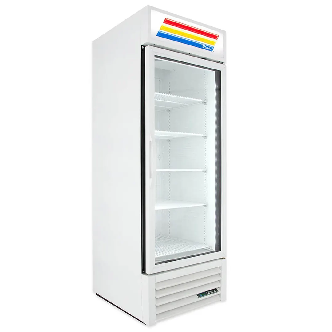 True GDM-23F-HC~TSL01 27" 1 Glass Door Merchandiser Freezer in White