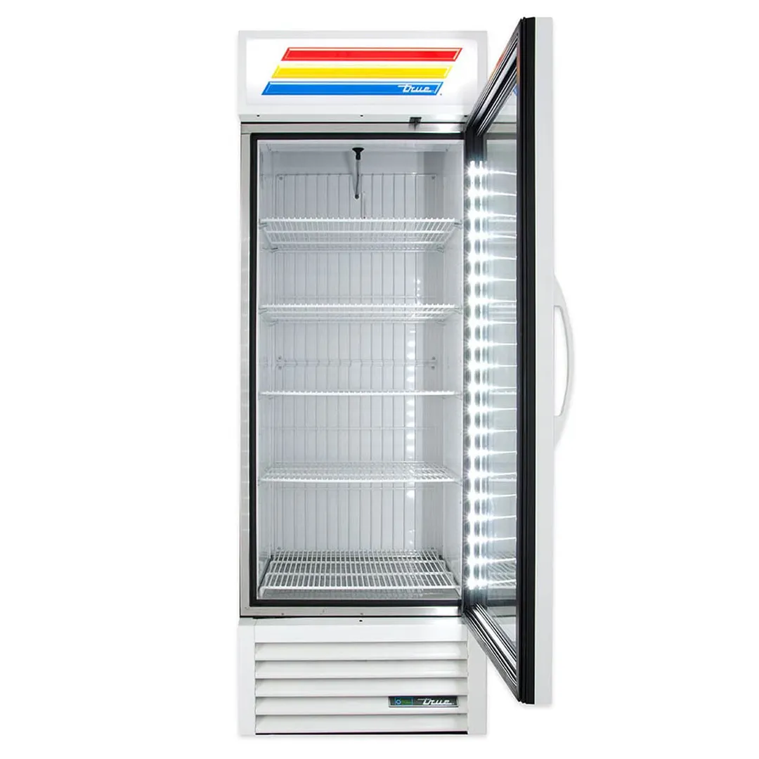 True GDM-23F-HC~TSL01 27" 1 Glass Door Merchandiser Freezer in White