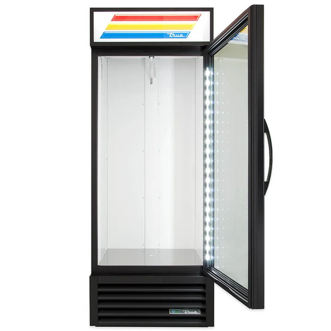 True GDM-26-HC~TSL01 30" 1-Section Thermal Glass Door Refrigerated Merchandiser, 26 Cu. Ft.