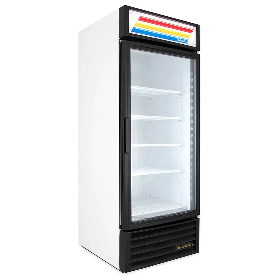 True GDM-26F-HC~TSL01 30" 1 Glass Door Merchandiser Freezer in White