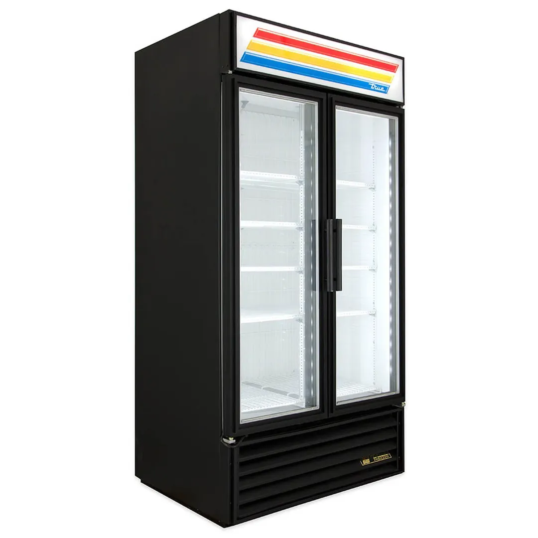 True GDM-35F~TSL01 39" 2 Glass Swing Door Merchandiser Freezer in White