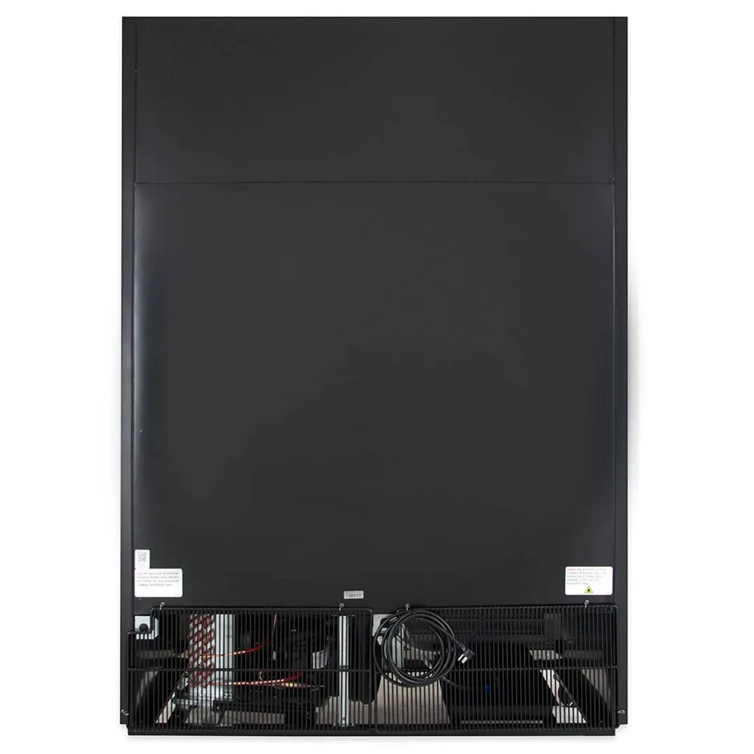 True GDM-47-HC-LD 54" 2-Section Glass Sliding Door Refrigerated Merchandiser, 44 Cu. Ft.
