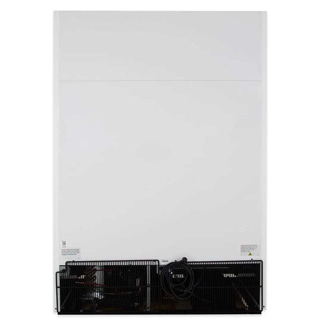 True GDM-47-HC-LD 54" 2-Section Glass Sliding Door Refrigerated Merchandiser, 44 Cu. Ft.