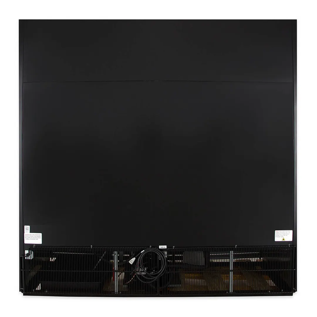 True GDM-72-HC~TSL01 78" 3-Section Glass Swing Door Refrigerated Merchandiser