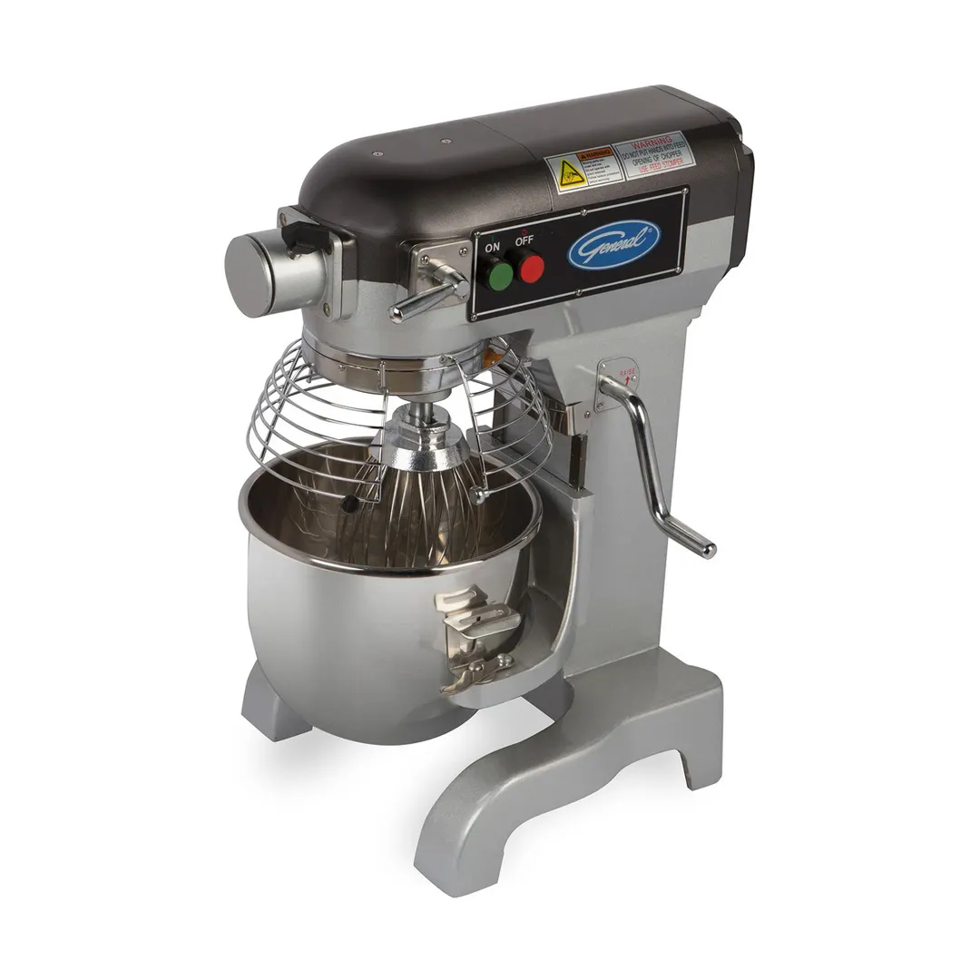 General GEM110 Countertop 10 qt Commercial Planetary Mixer, 3-Speed
