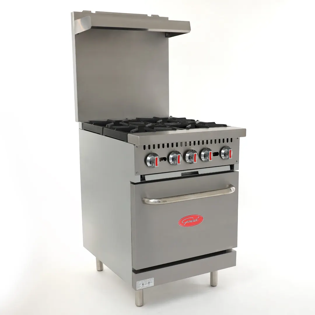 General GR4-24LP 24" Gas Restaurant Range