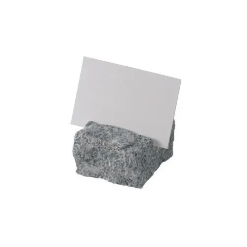 GET 1065051 Frilich Accessoire Label Holder, 2-3/4" x 1-1/2" x 3-1/5", Granite