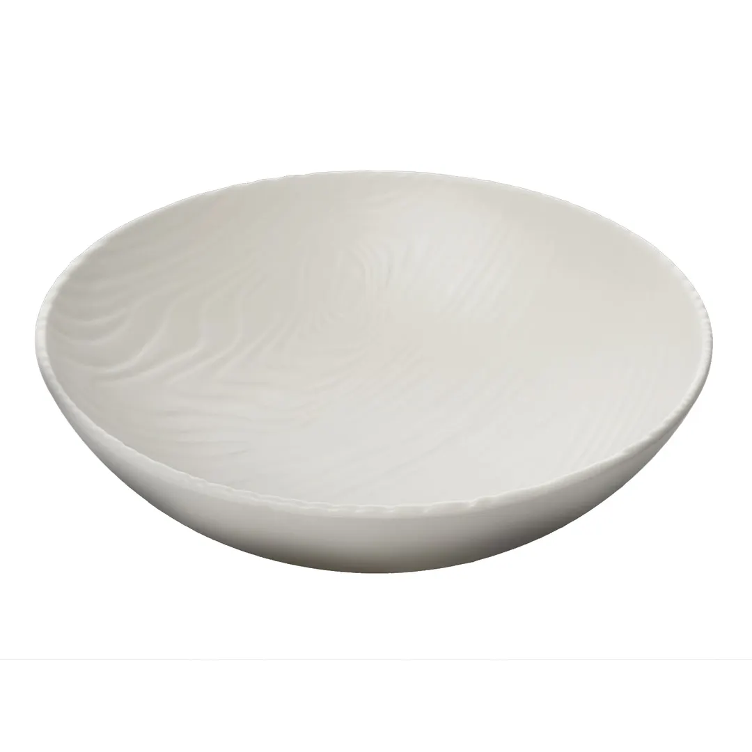 GET 15003345028 Cheforward Sustain Bowl, 72 Oz., 10" Dia. X 3-3/4"H, Round, White, Melamine