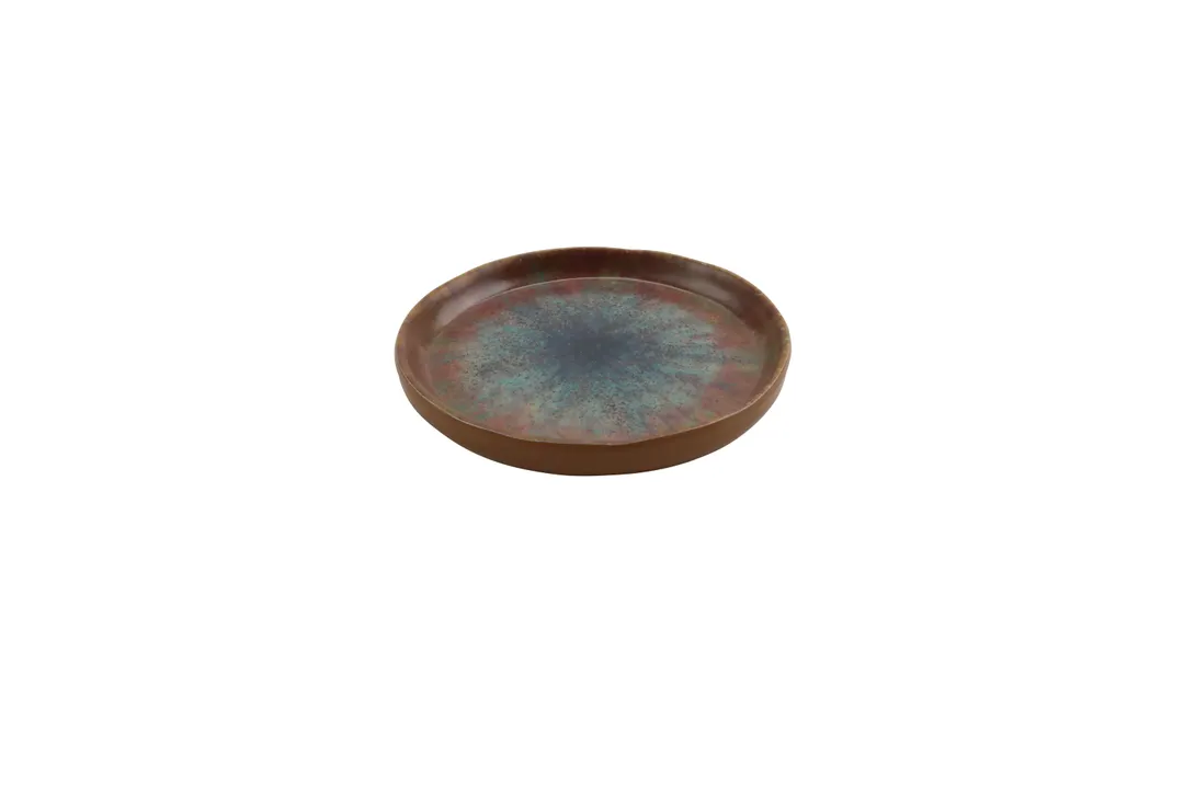 Get 20038-CAI Savor Round Plate, 4" Dia., Two-Tone Clay Azula, Melamine
