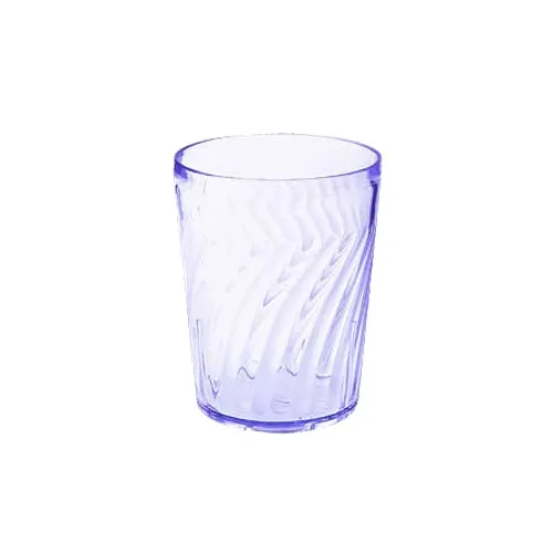 GET 2211-1-BL Tahiti Hi Ball/Dietary Tumbler, 12 oz, Blue Txtd SAN, 3-1/4" Dia x 4-1/4" H - 1 Dozen