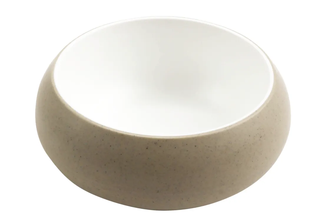 GET 31078-TOH/SND Cheforward Hatch Bowl, 16 oz., 5.8"L x 5.8"W x 2.3"H, Honey/Sandstone, Melamine