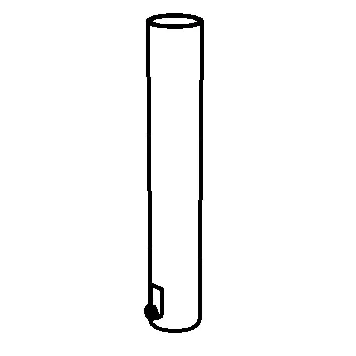 GET 3158940 Frilich® Replacement Tube, 4.2 Qt. (1.1 Gallon / 4 Liter), Acrylic